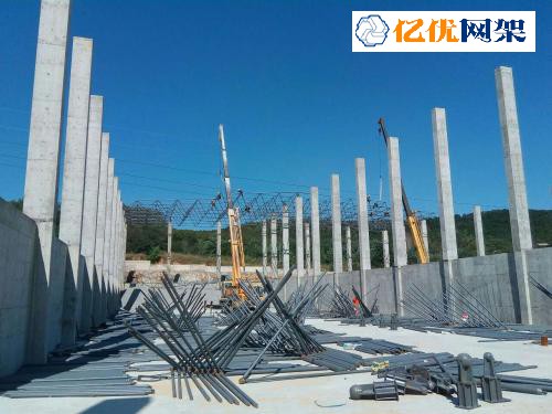 高平料棚网架设计